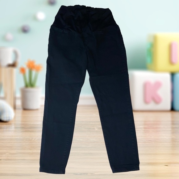 Isabel Women’s Maternity Isabel Skinny Black Jeans Size 10 - Picture 2 of 9